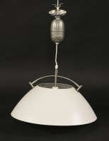 Lot 495 - A Louis Poulson rise/fall hanging light pendant