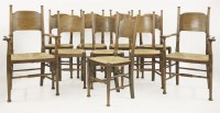 Lot 78 - A set of ten William Birch dining chairs