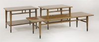 Lot 455 - A Lane 'Acclaim' walnut and maple coffee table