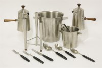 Lot 457 - Old Hall stainless steel items