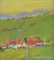 Lot 363 - Neville Fleetwood (b.1932)
'RED ROOFS'
Signed l.r.