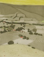 Lot 207 - John Brunsdon (1933-2014)
'WELSH FARM';
'HILLSIDE FARM'
Two coloured aquatints