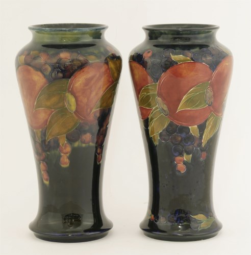 Lot 53 - Two Moorcroft ‘Pomengranate’ vases