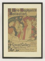 Lot 72 - A 'Pre-Raphaelite Collection' poster