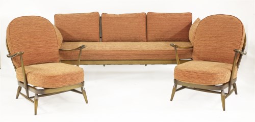 Lot 443 - An Ercol lounge suite