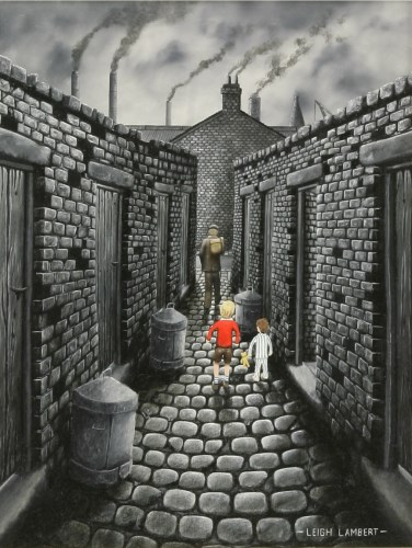 Lot 356 - Leigh Lambert (b.1979)
'CAN WE COME'
Signed l.r.