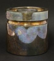 Lot 404 - An ice bucket and cover