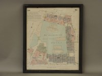 Lot 338 - A 1930s sheet map