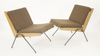 Lot 467 - A pair of 'Chevron' chairs