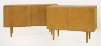 Lot 540 - Two Danish oak cupboards