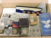 Lot 159 - A quantity of Great British pre decimal and other coins
