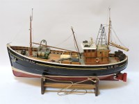 Lot 474 - A model remote control trawler