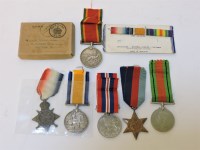 Lot 321 - Medals: WWI pair to 'Pte G Harrison' A.S.C