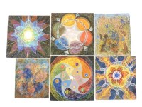 Lot 693 - Elvic Steele (1920-1997)
'COLOUR WHEEL'
'COLOUR BALANCING WHEEL'
'NUMBER OFF IN COLOUR'
'MUSIC AND DANCE'
'JUNGLE'
'FOOTPATHS IN FAIRYLAND'
Six