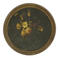 Lot 678A - ...Josling
A STILL LIFE OF FLOWERS
Oil on canvas laid on board