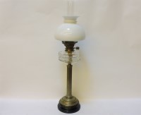 Lot 472 - A Victorian oil lamp