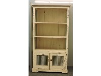 Lot 836 - A Lombok style open shelf unit