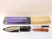 Lot 361 - A custom made Alaskan Survival knife