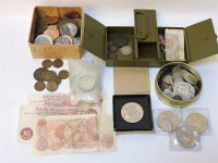 Lot 153 - A small quantity of 20th century British currency