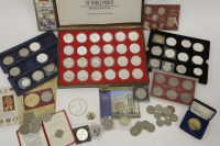 Lot 162 - A quantity of modern silver proof commemorative and other crowns
