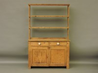 Lot 405 - A stripped pine dresser