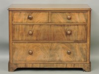 Lot 759 - A Victorian mahogany chest of drawers