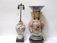 Lot 317 - A 19th century Imari vase