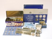 Lot 181 - A box of various English coinage