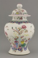 Lot 93 - A famille rose Vase and Cover
