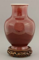 Lot 86 - A monochrome porcelain Vase