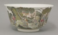 Lot 121 - A finely enamelled famille rose Bowl