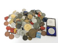 Lot 107 - A large quantity of 19th century and later commemorative medallions