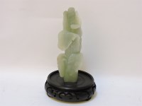 Lot 387 - A jade carving of a lettuce