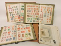 Lot 1117 - Three albums and a loose file of world stamps