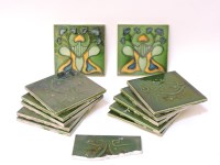 Lot 1267 - A set of ten matching A & M limited tiles