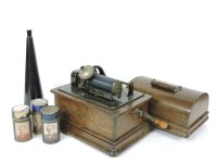 Lot 1409 - An Edison Standard phonograph