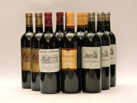 Lot 1284 - Assorted 2005 Red Bordeaux to include three bottles each: Château Batailley