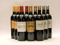 Lot 1286 - Assorted 2010 Red Bordeaux Wines to include three bottles each: Château d'Angludet