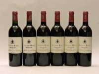 Lot 1321 - Assorted Red Bordeaux to include: Lacoste-Borie