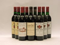 Lot 1345 - Assorted 1989 Red Bordeaux to include three bottles each: Château Beaumont