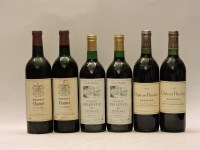Lot 1365 - Assorted Red Bordeaux to include: Château Peyreau
