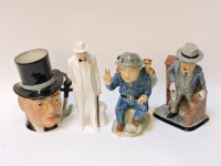 Lot 1342 - A Royal Doulton figure of Winston Churchill