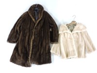 Lot 315 - A mink coat