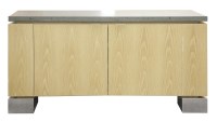 Lot 805 - A contemporary maple cabinet