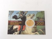 Lot 55 - A 2007 sovereign