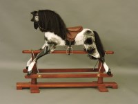 Lot 1506 - A Victorian style dappled rocking horse