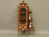 Lot 583 - A French style vitrine