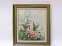 Lot 1460 - Vernon Ward
Sparrows and Spring Blossom
signed l.l. oil on board
36 x 31cm