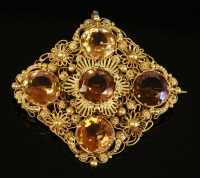 Lot 311 - A citrine