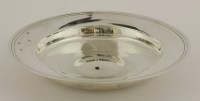 Lot 191 - A silver Armada dish